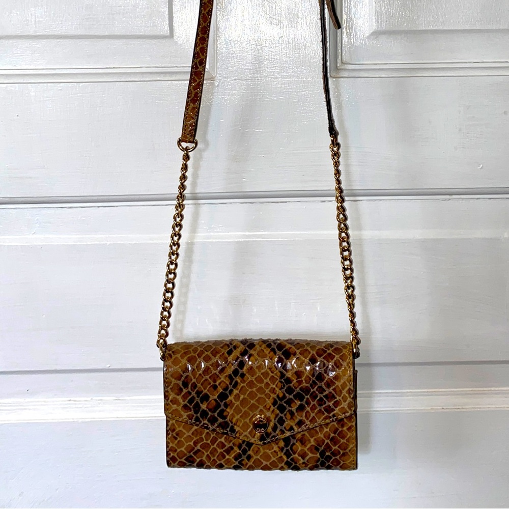 Michael Kors Snake Skin Mini Crossbody